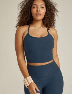 Spacedye Slim Racerback Cropped Tank