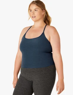 Spacedye Slim Racerback Cropped Tank