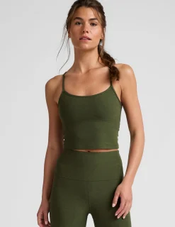 Spacedye Slim Racerback Cropped Tank