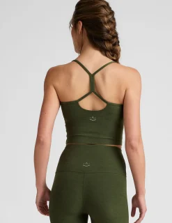 Spacedye Slim Racerback Cropped Tank