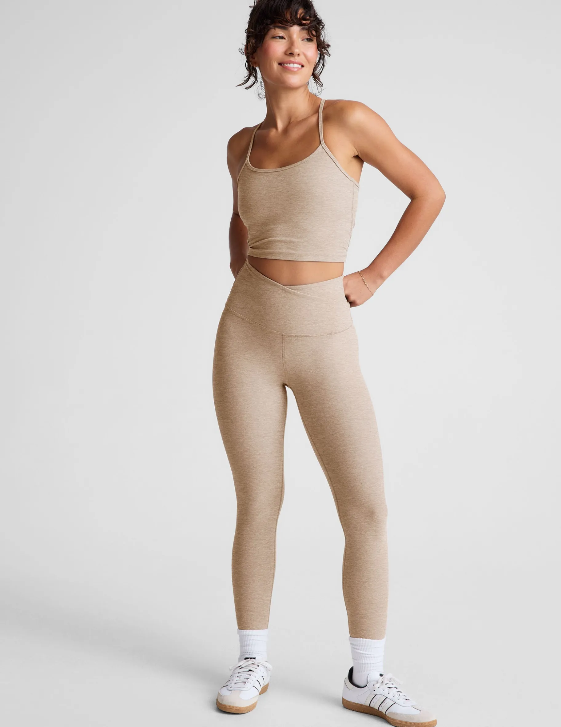 Spacedye Slim Racerback Cropped Tank