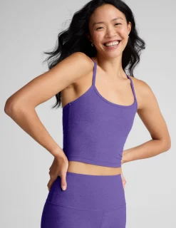 Spacedye Slim Racerback Cropped Tank