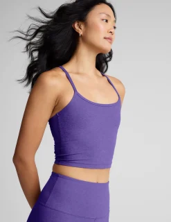 Spacedye Slim Racerback Cropped Tank