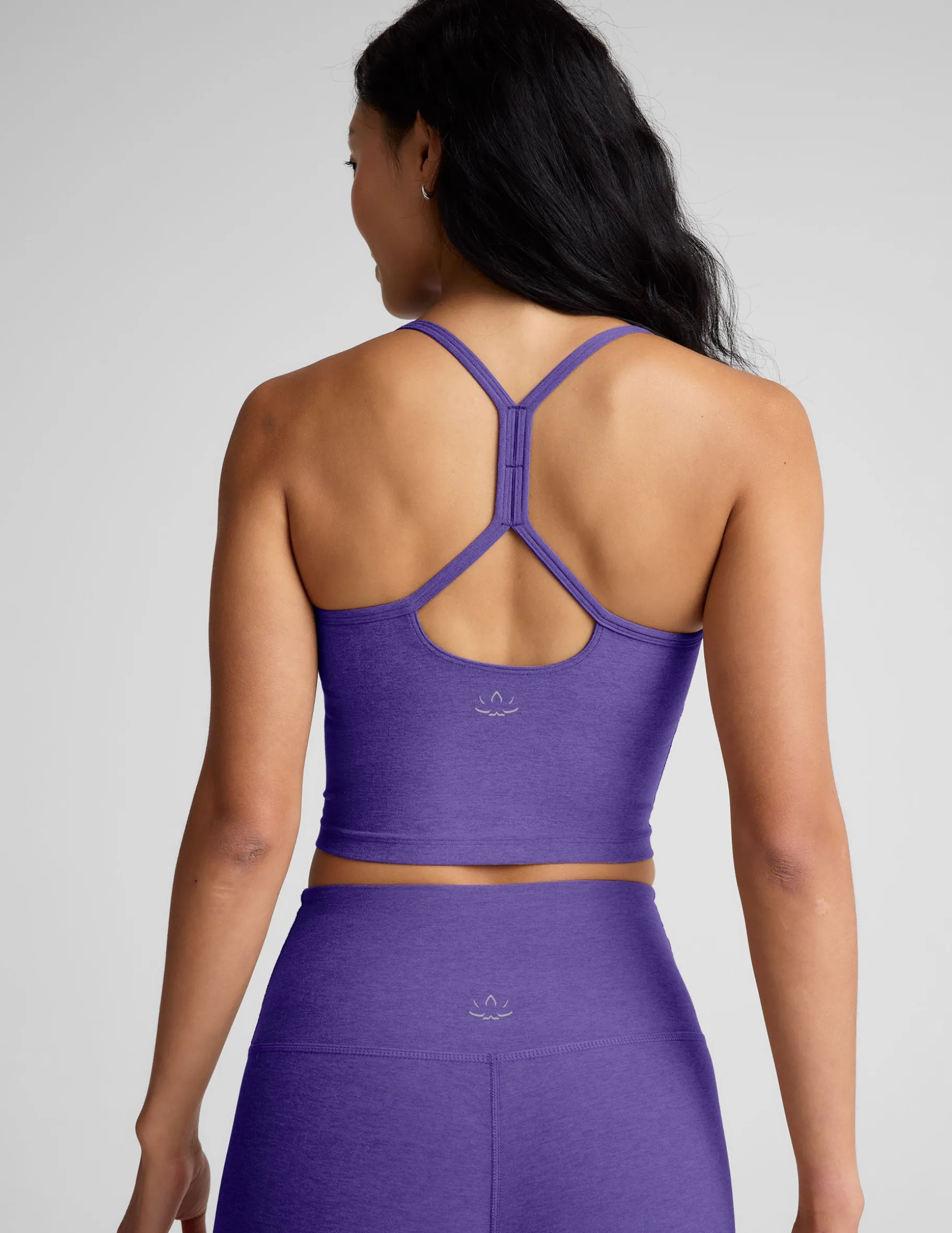 Spacedye Slim Racerback Cropped Tank