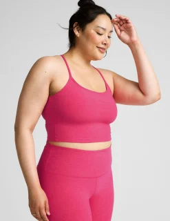 Spacedye Slim Racerback Cropped Tank