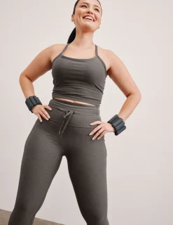 Spacedye Slim Racerback Cropped Tank