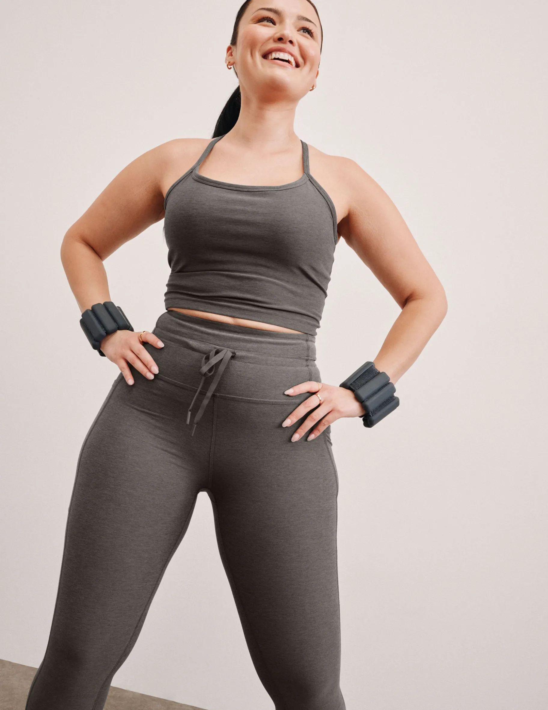 Spacedye Slim Racerback Cropped Tank