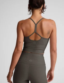 Spacedye Slim Racerback Cropped Tank