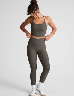 Spacedye Slim Racerback Cropped Tank