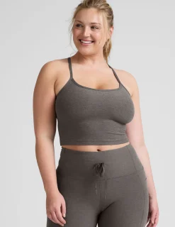 Spacedye Slim Racerback Cropped Tank