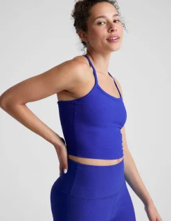 Spacedye Slim Racerback Cropped Tank