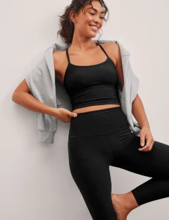 Spacedye Slim Racerback Cropped Tank