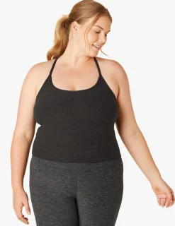 Spacedye Slim Racerback Cropped Tank