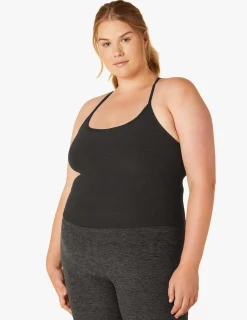 Spacedye Slim Racerback Cropped Tank