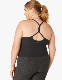 Spacedye Slim Racerback Cropped Tank