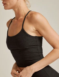 Spacedye Slim Racerback Cropped Tank