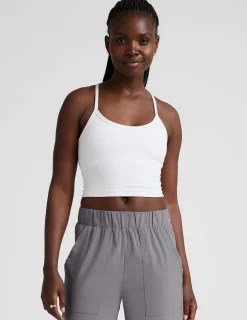 Spacedye Slim Racerback Cropped Tank