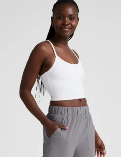 Spacedye Slim Racerback Cropped Tank