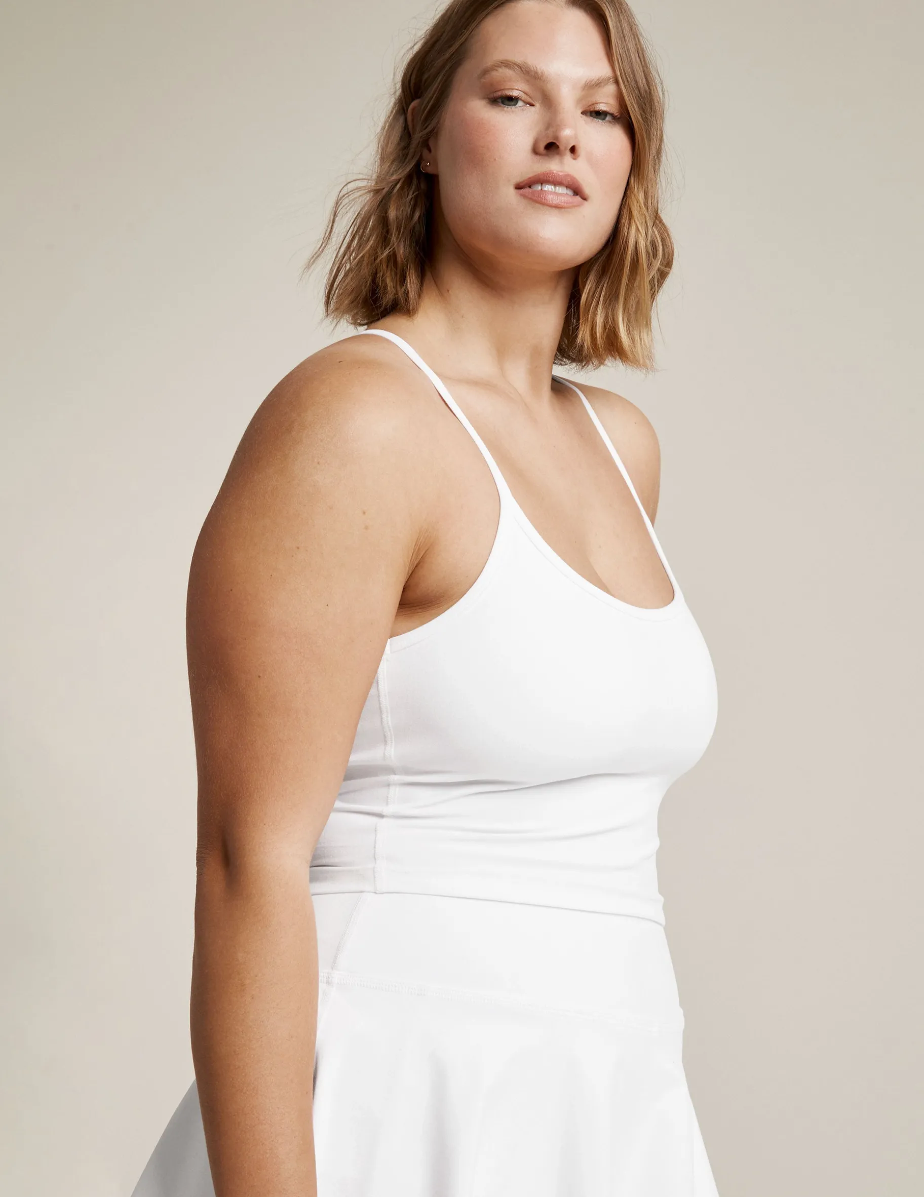 Spacedye Slim Racerback Cropped Tank