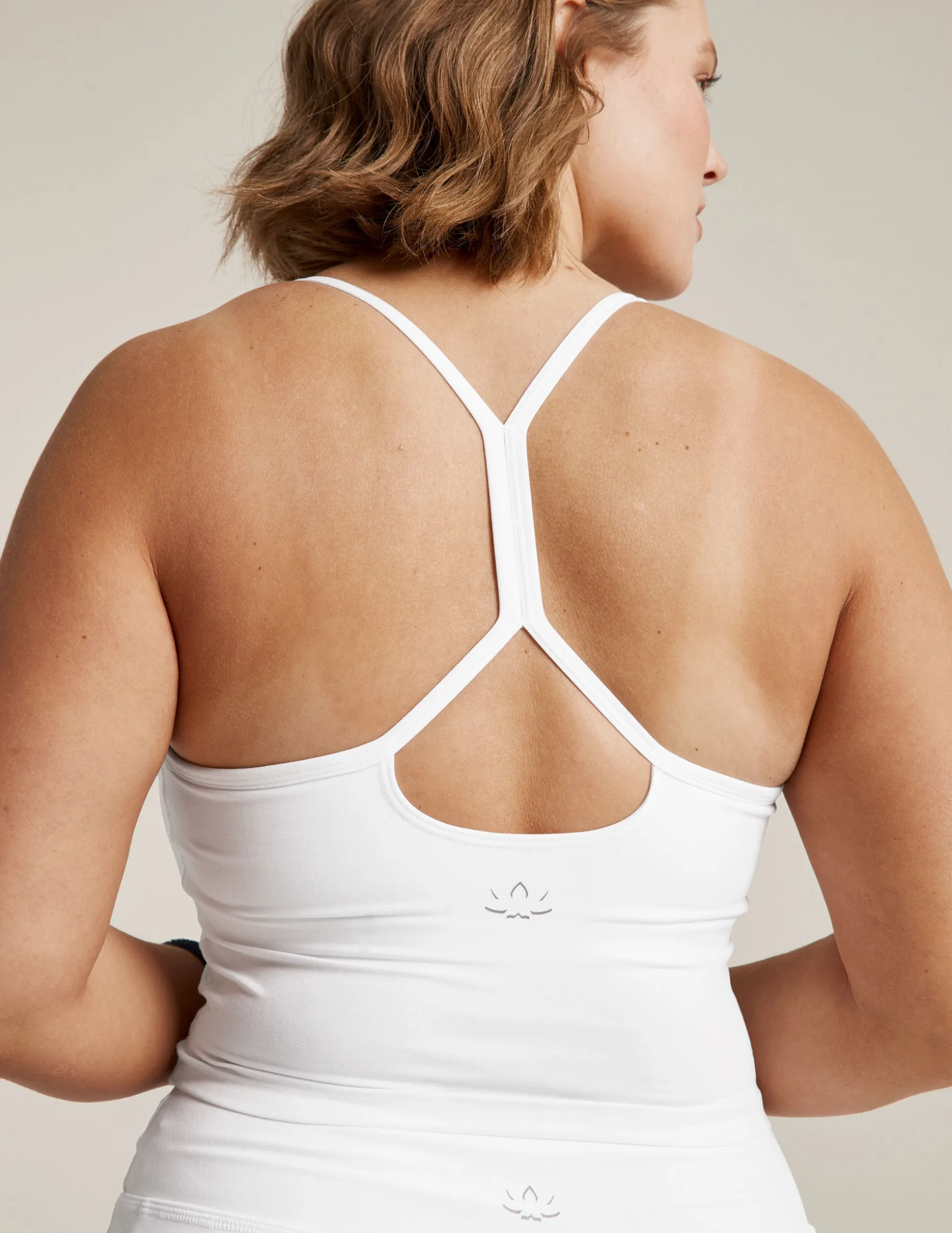 Spacedye Slim Racerback Cropped Tank