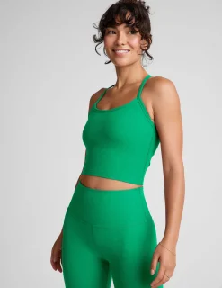 Spacedye Slim Racerback Cropped Tank