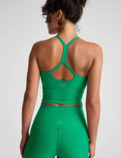 Spacedye Slim Racerback Cropped Tank