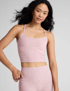 Spacedye Slim Racerback Cropped Tank