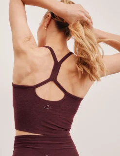 Spacedye Slim Racerback Cropped Tank