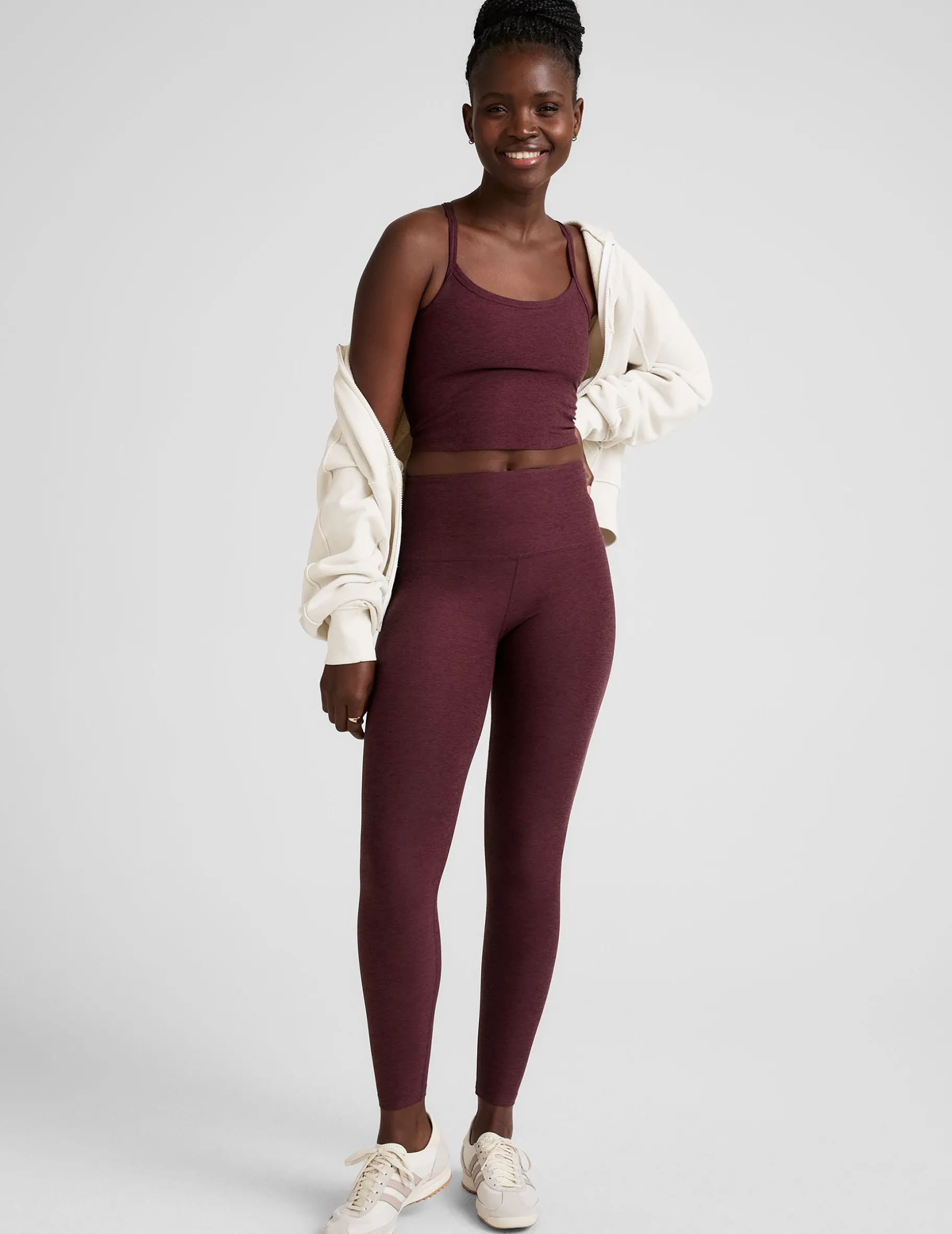 Spacedye Slim Racerback Cropped Tank