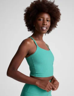 Spacedye Slim Racerback Cropped Tank