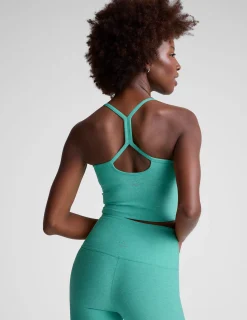 Spacedye Slim Racerback Cropped Tank