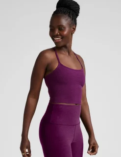 Spacedye Slim Racerback Cropped Tank