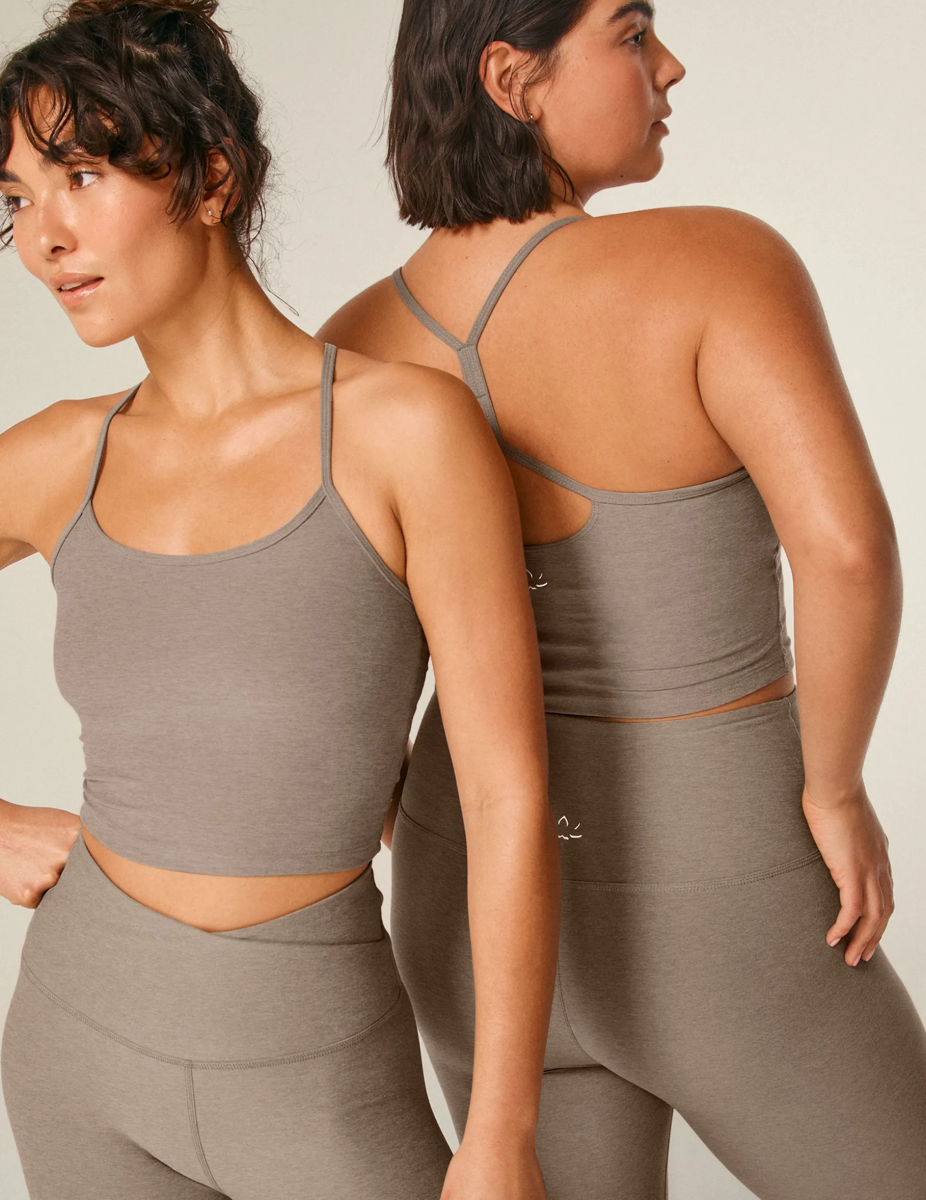 Spacedye Slim Racerback Cropped Tank