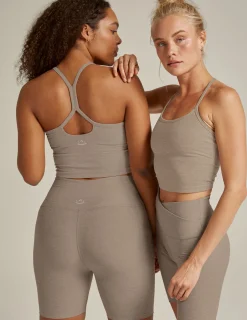 Spacedye Slim Racerback Cropped Tank
