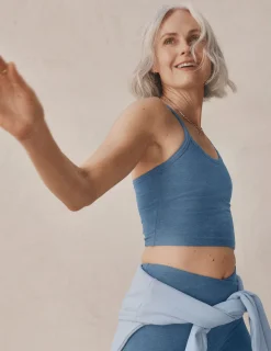 Spacedye Slim Racerback Cropped Tank