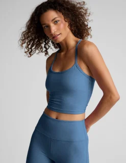 Spacedye Slim Racerback Cropped Tank