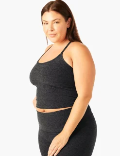 Spacedye Slim Racerback Cropped Tank