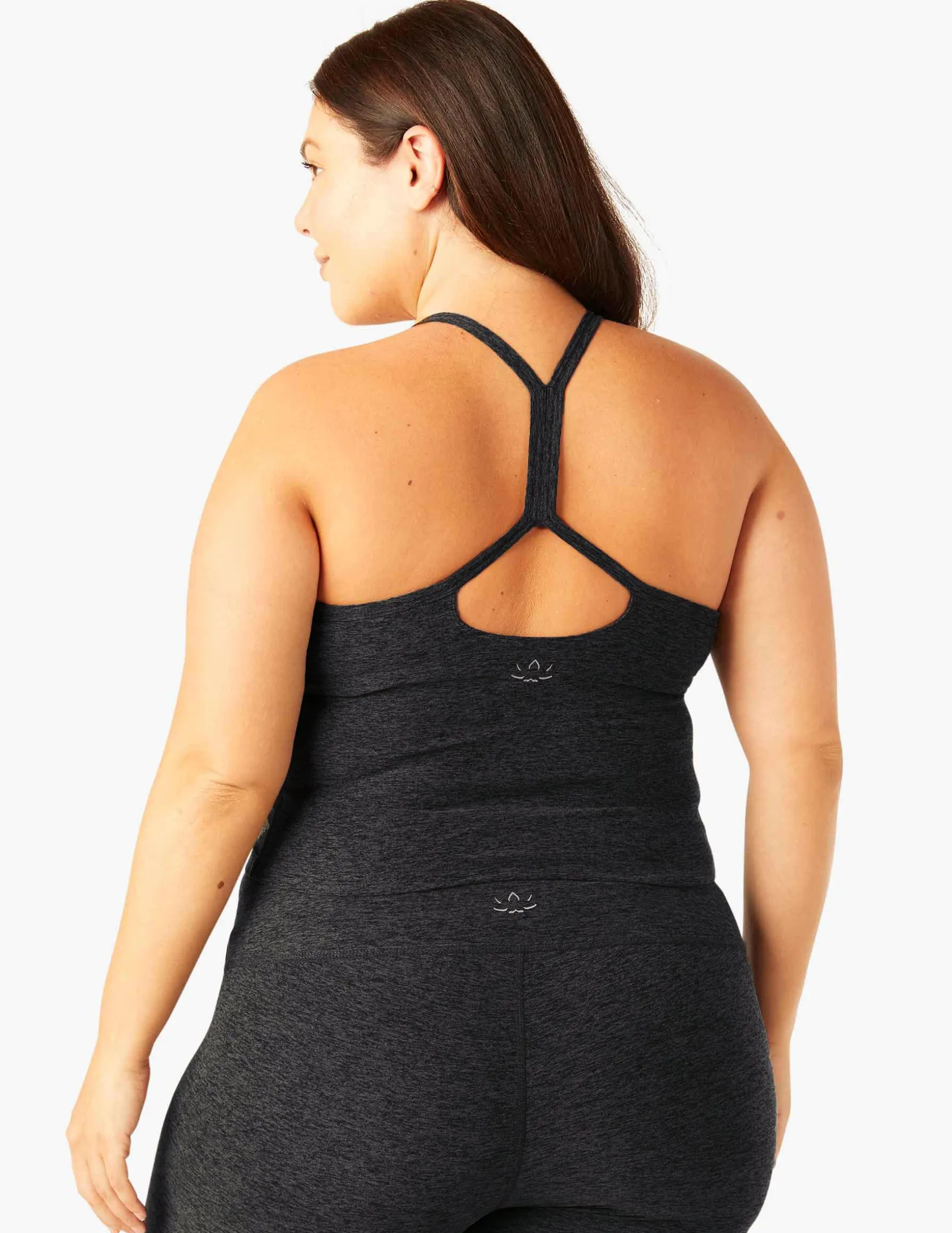 Spacedye Slim Racerback Cropped Tank