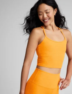 Spacedye Slim Racerback Cropped Tank