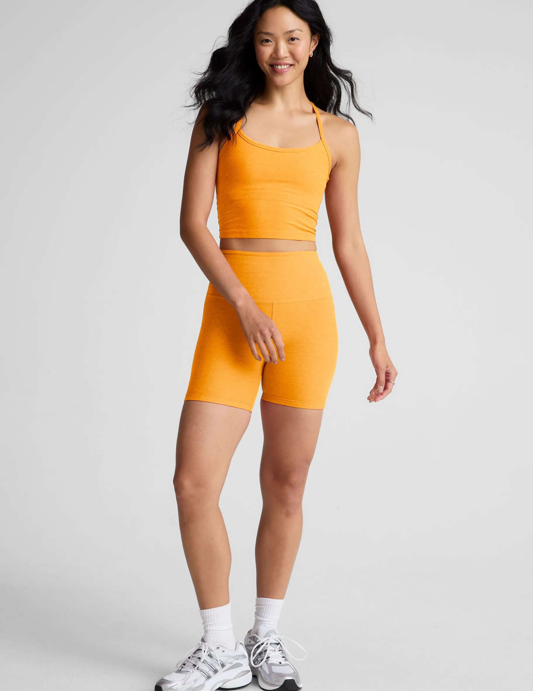 Spacedye Slim Racerback Cropped Tank