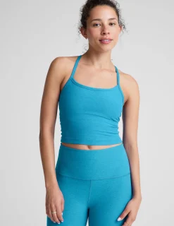 Spacedye Slim Racerback Cropped Tank