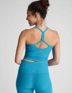 Spacedye Slim Racerback Cropped Tank