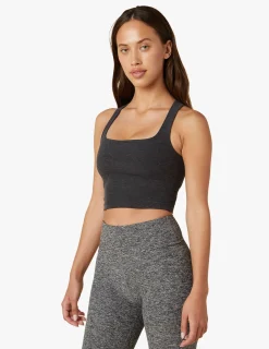 Spacedye Square Neck Cropped Tank