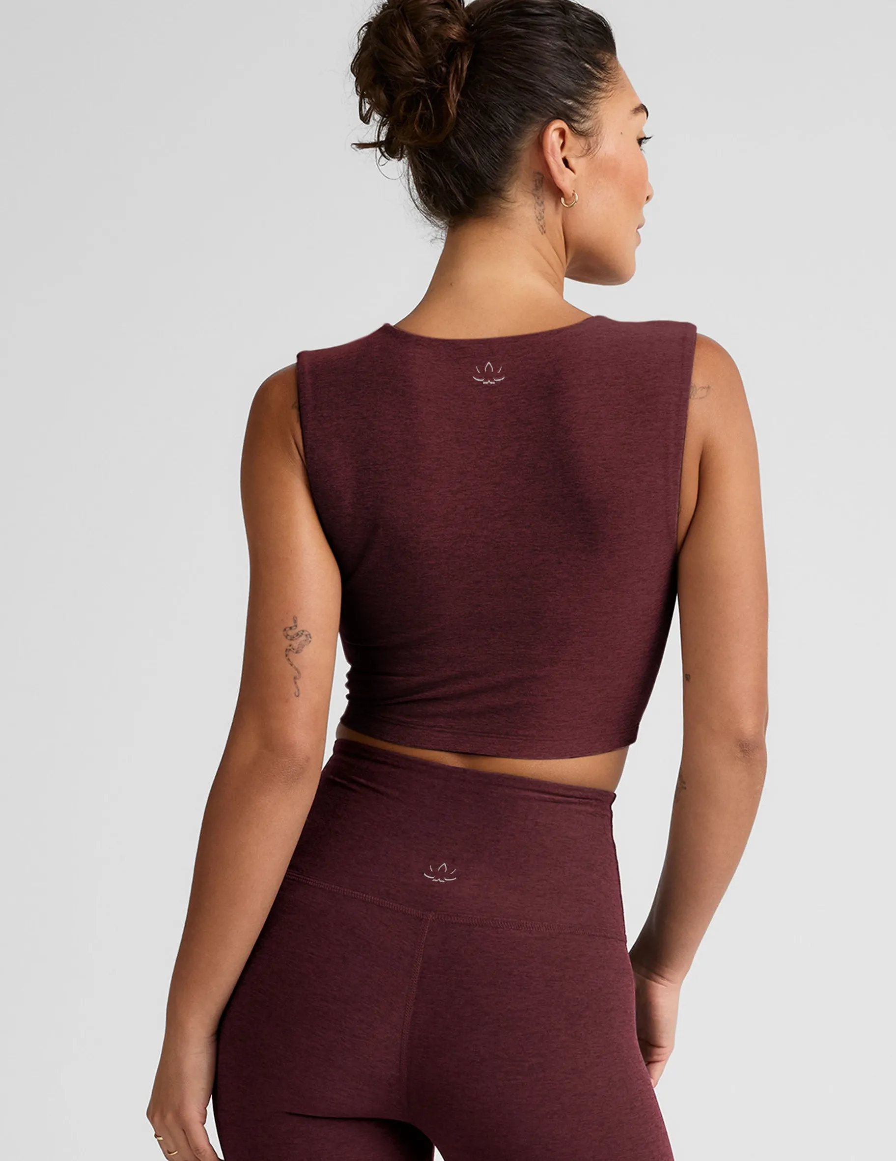 Spacedye Square Up Cropped Tank