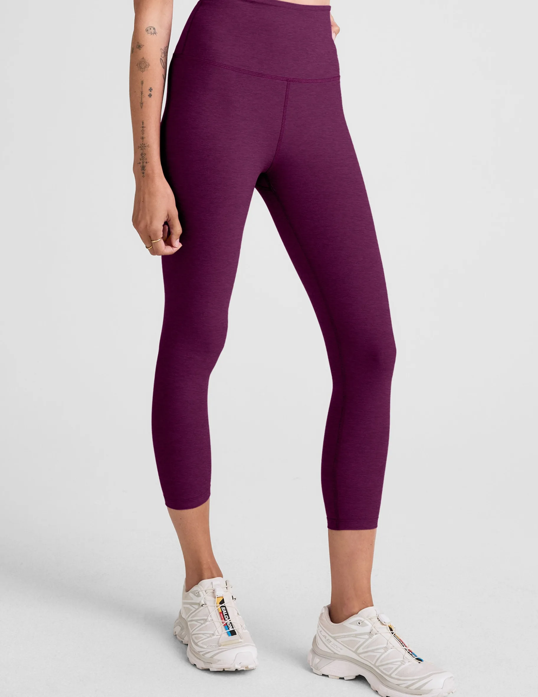 Spacedye Walk And Talk High Waisted Capri Legging