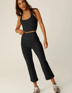 Spacedye Well Rounded Cropped Halter Tank