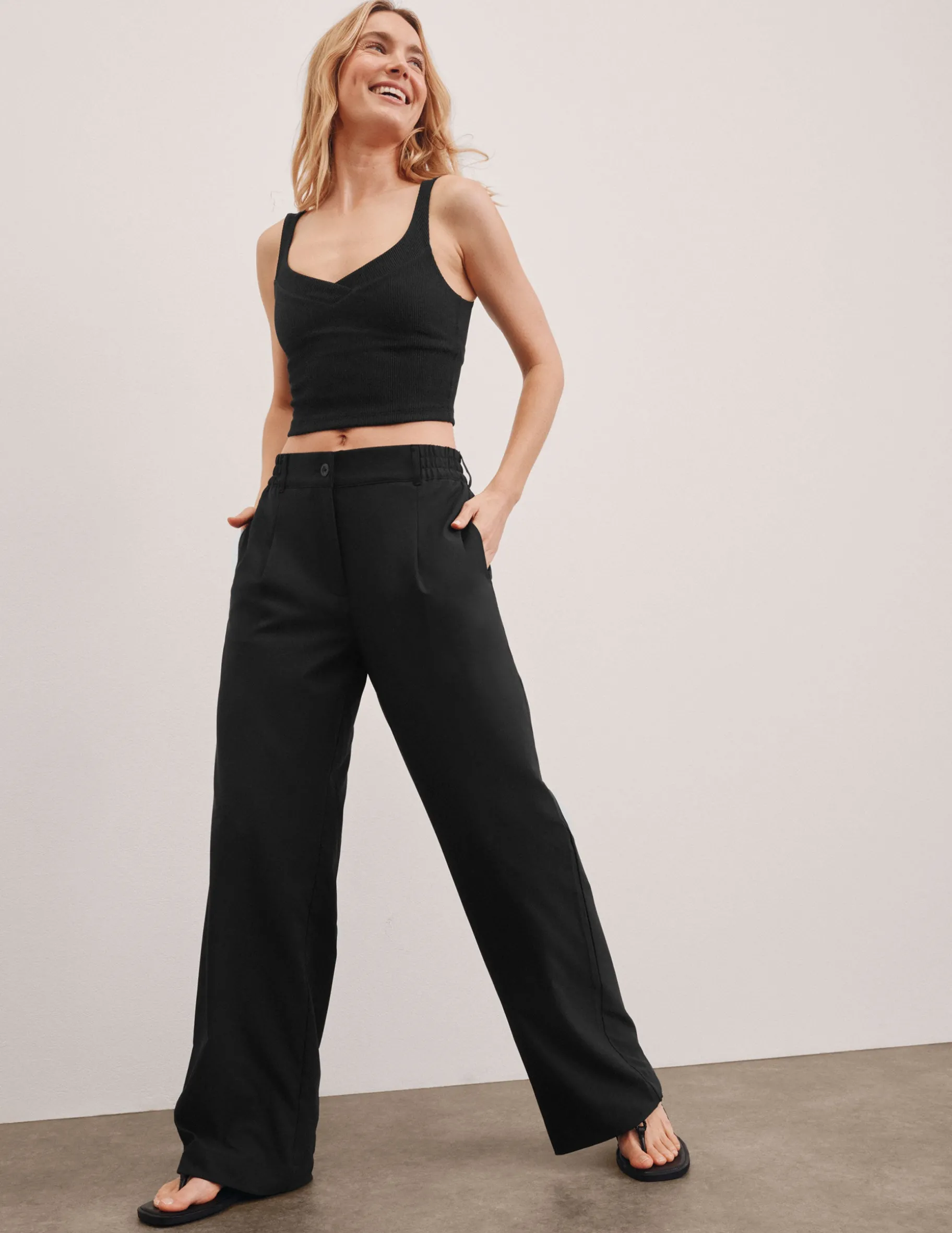Status Wide Leg Trouser